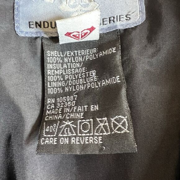 ROXY Y2K Endurance Series Snowboarding Jacket Black Pink Full Zip Women’s Size M - Picture 10 of 11